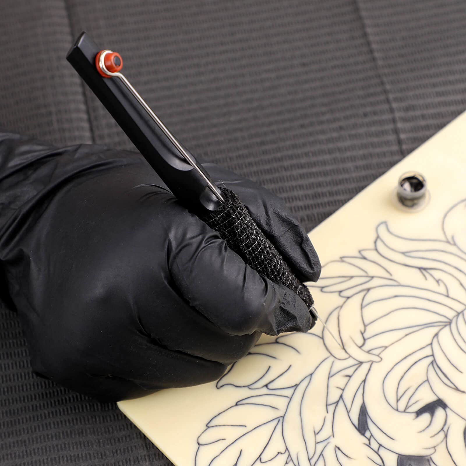 HAWINK practice skin image — reusable surface for skill-building before tattoos