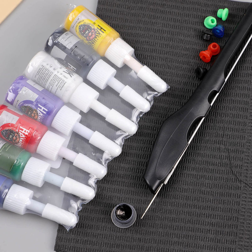HAWINK tattoo needles image — sterilized 316L needles for quality work