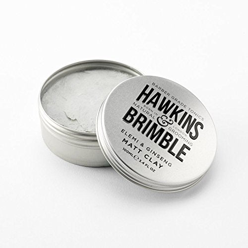 Hawkins & Brimble Matt Clay dry-hair results with defined, controlled style