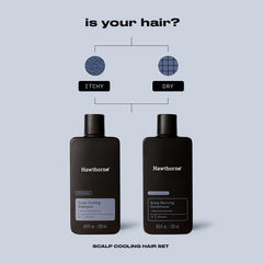 Hawthorne men's reviving conditioner bottle for dry scalp care