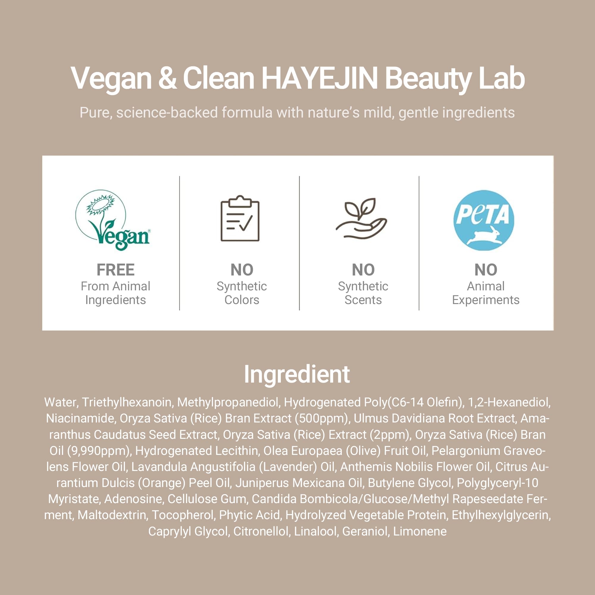 HAYEJIN RiceFila Milk Toner bottle with cap closed, minimalist packaging.