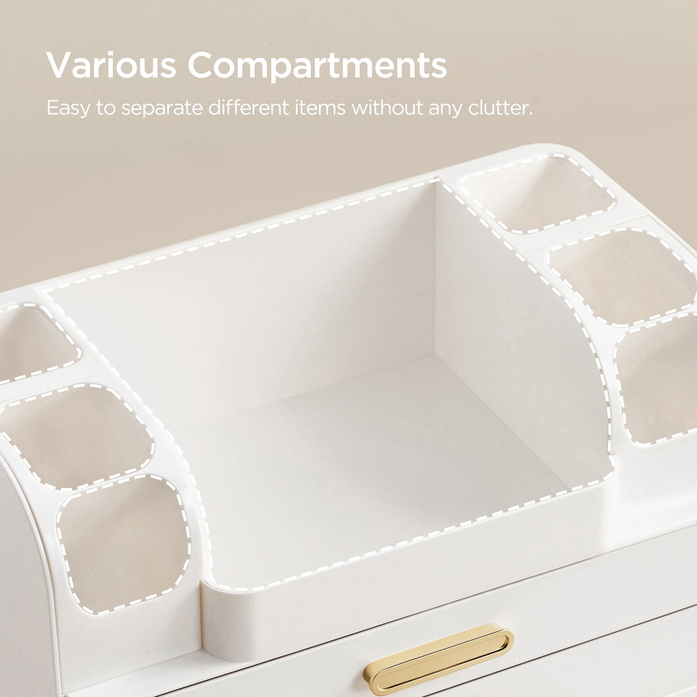 HBlife multi-use organizer fits vanity, bathroom, and desk setups
