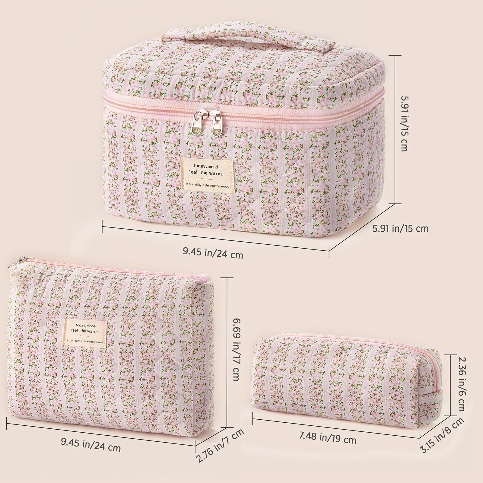 HBselect multi-purpose bag suits cosmetics, skincare, pencils, and travel needs