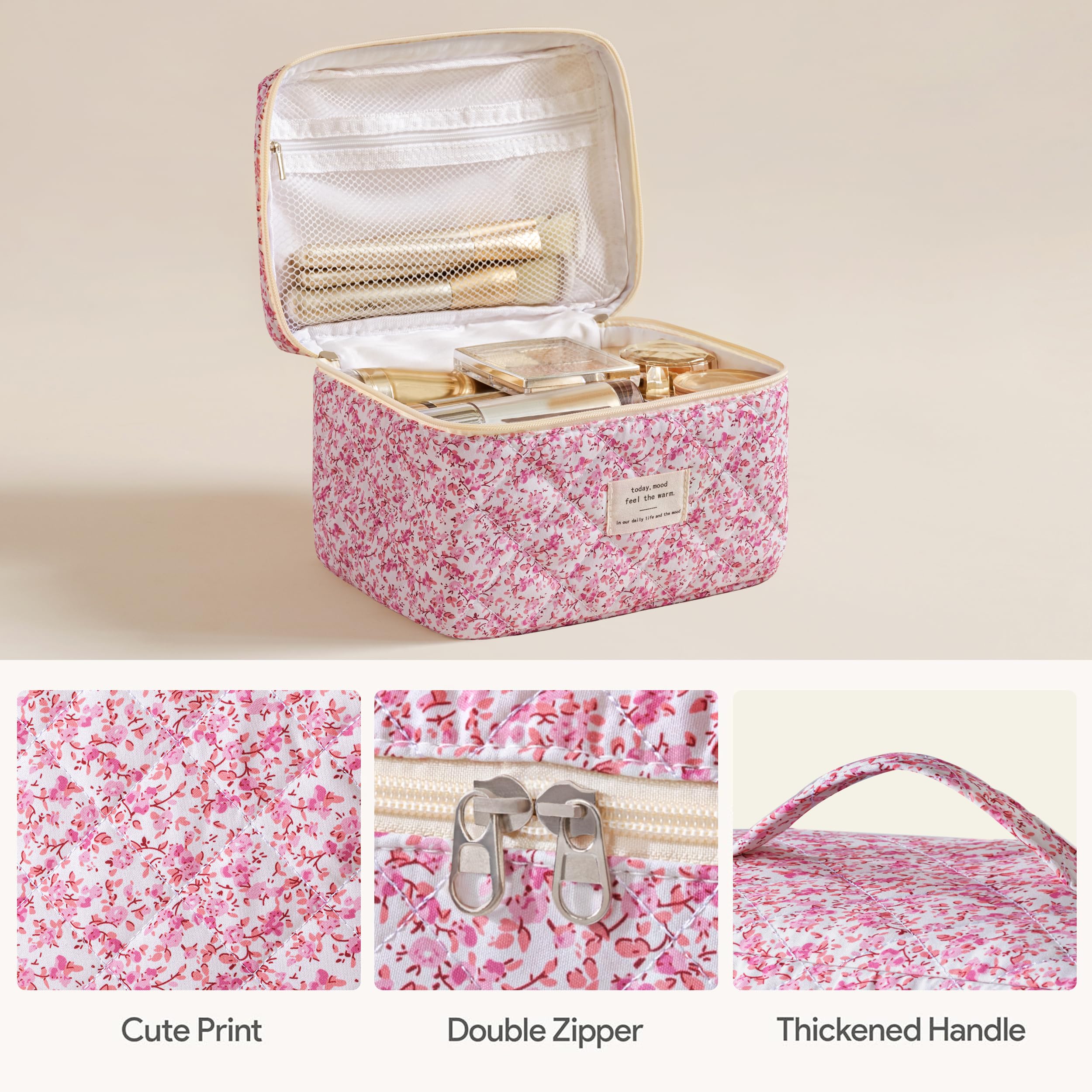 HBselect double-zipper detail demonstrates easy access and neat alignment.