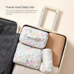 HBselect three-piece set offering versatile organizers for cosmetics and stationery