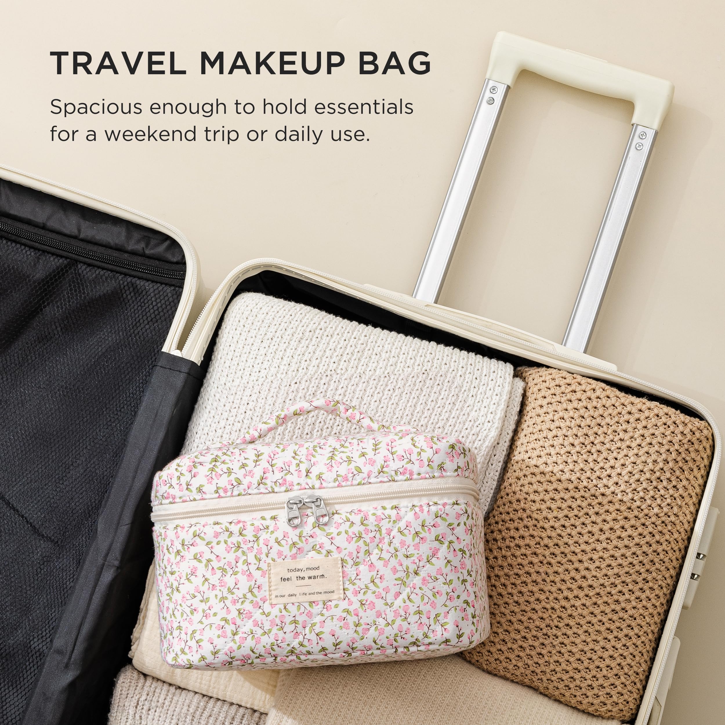 HBselect soft handles and durable stitching for easy carry during trips