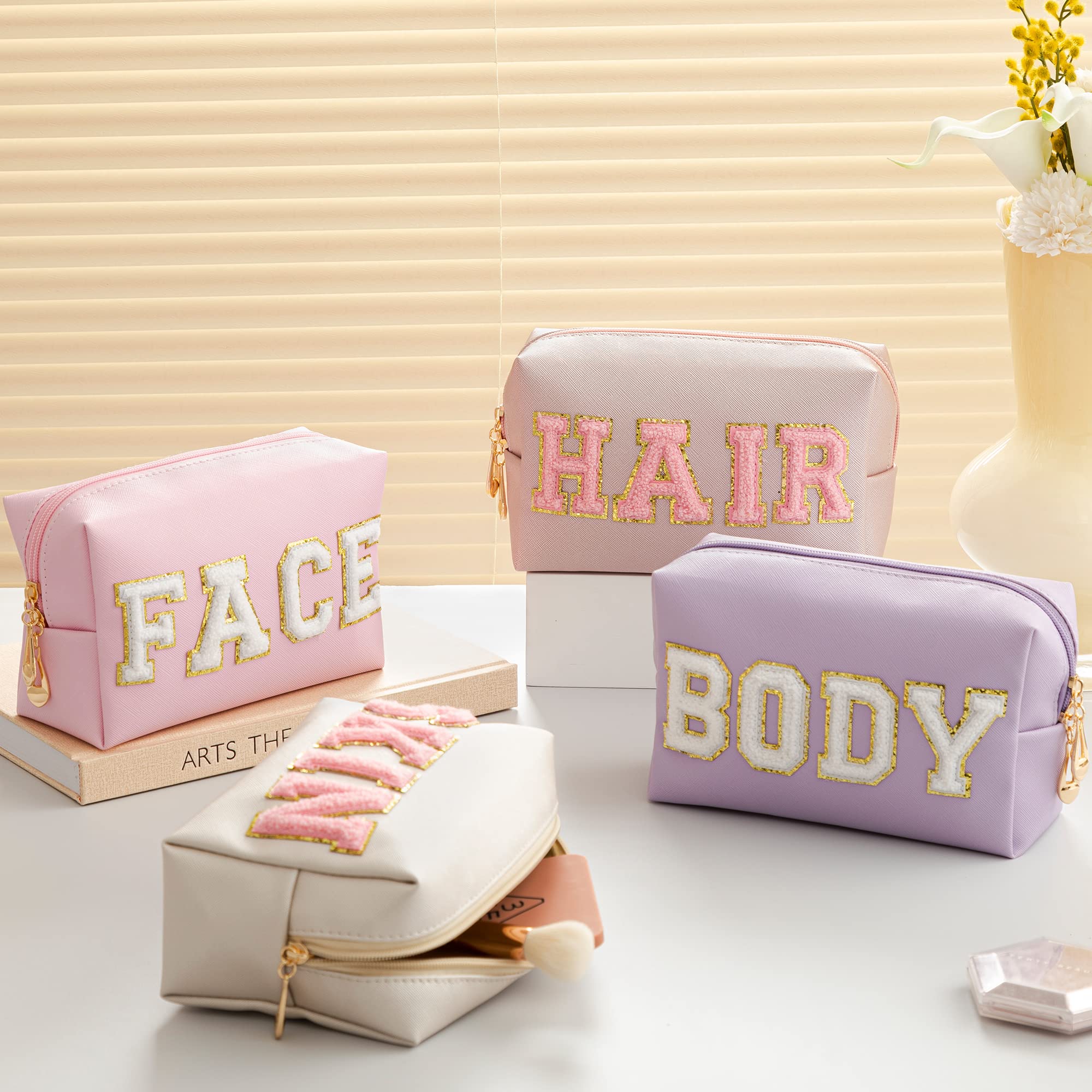 HBselect waterproof PU leather bag protects cosmetics during daily use.