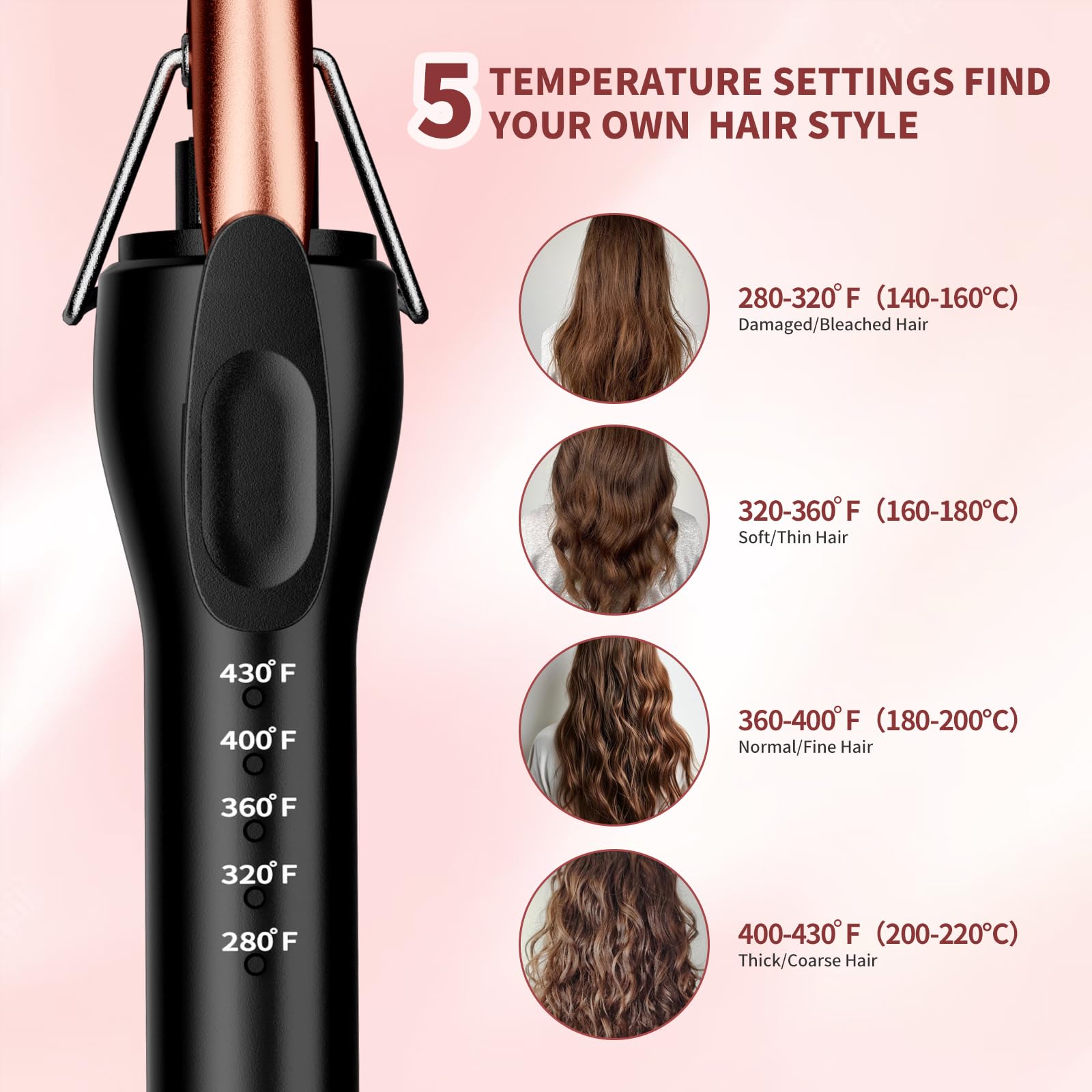 HCAH 30-second heat-up demonstrates rapid styling for busy mornings