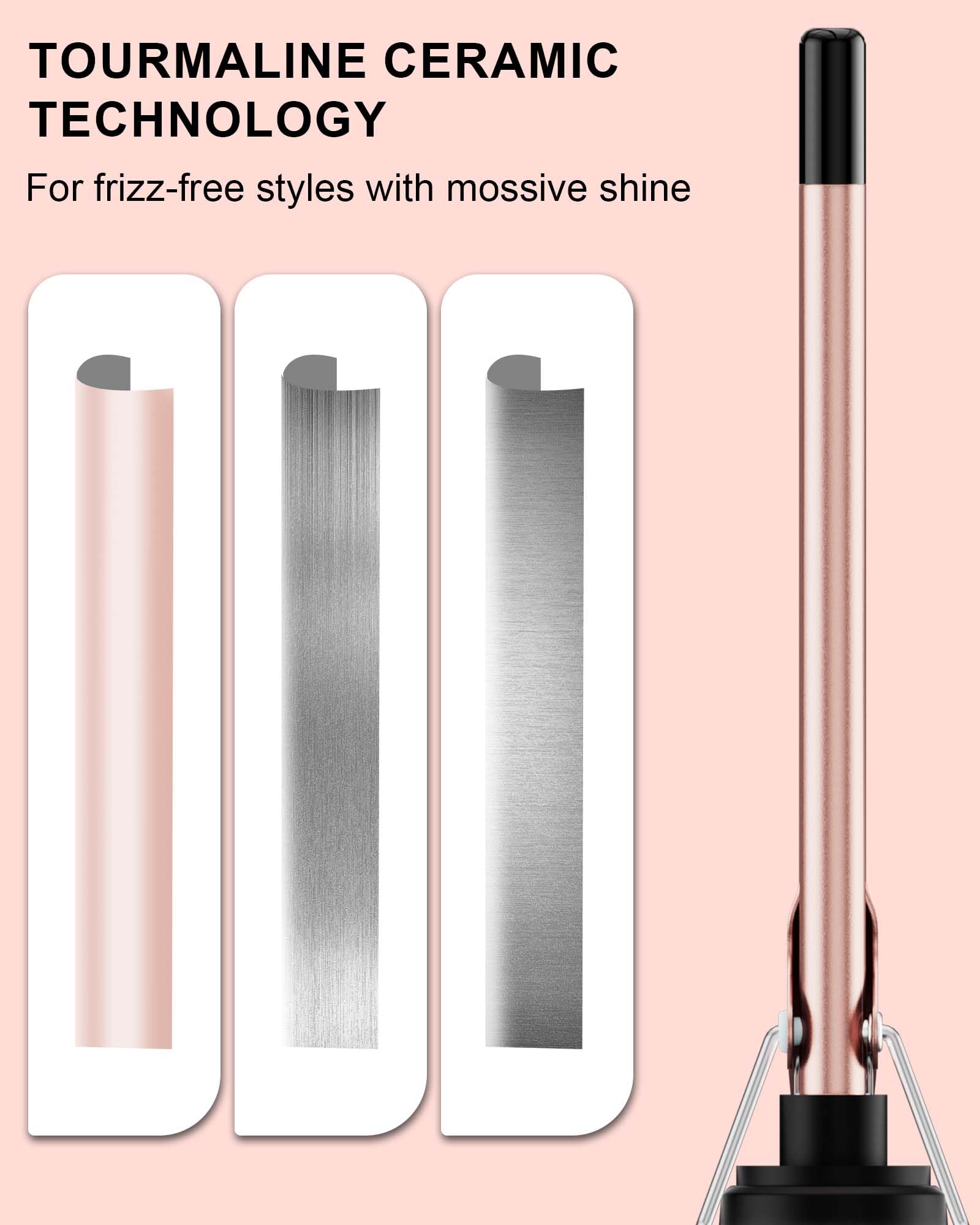 HCAH on-the-go styling image shows portable design for quick touch-ups