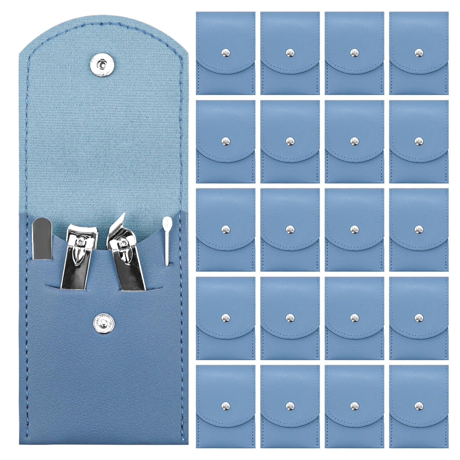 HDFCLUP 20-sets manicure kit bundle for comprehensive at-home grooming.