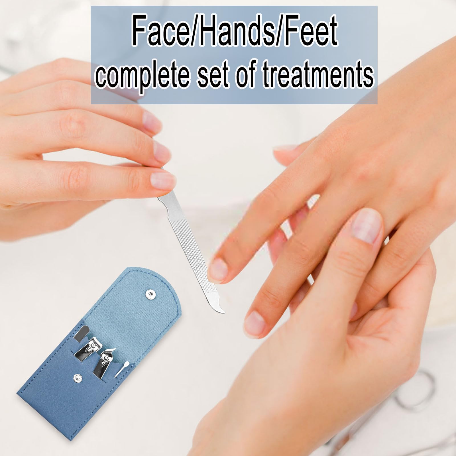 HDFCLUP diagonal nail clippers designed for clean, angled nail shaping.