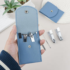 HDFCLUP compact nail file and case keep tools organized.