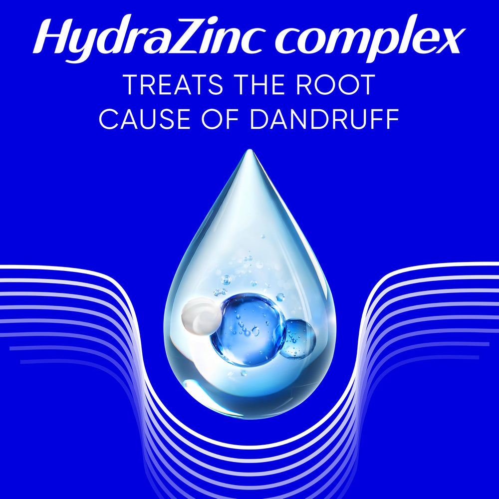 Head & Shoulders large bottle on retail shelf for value-size option