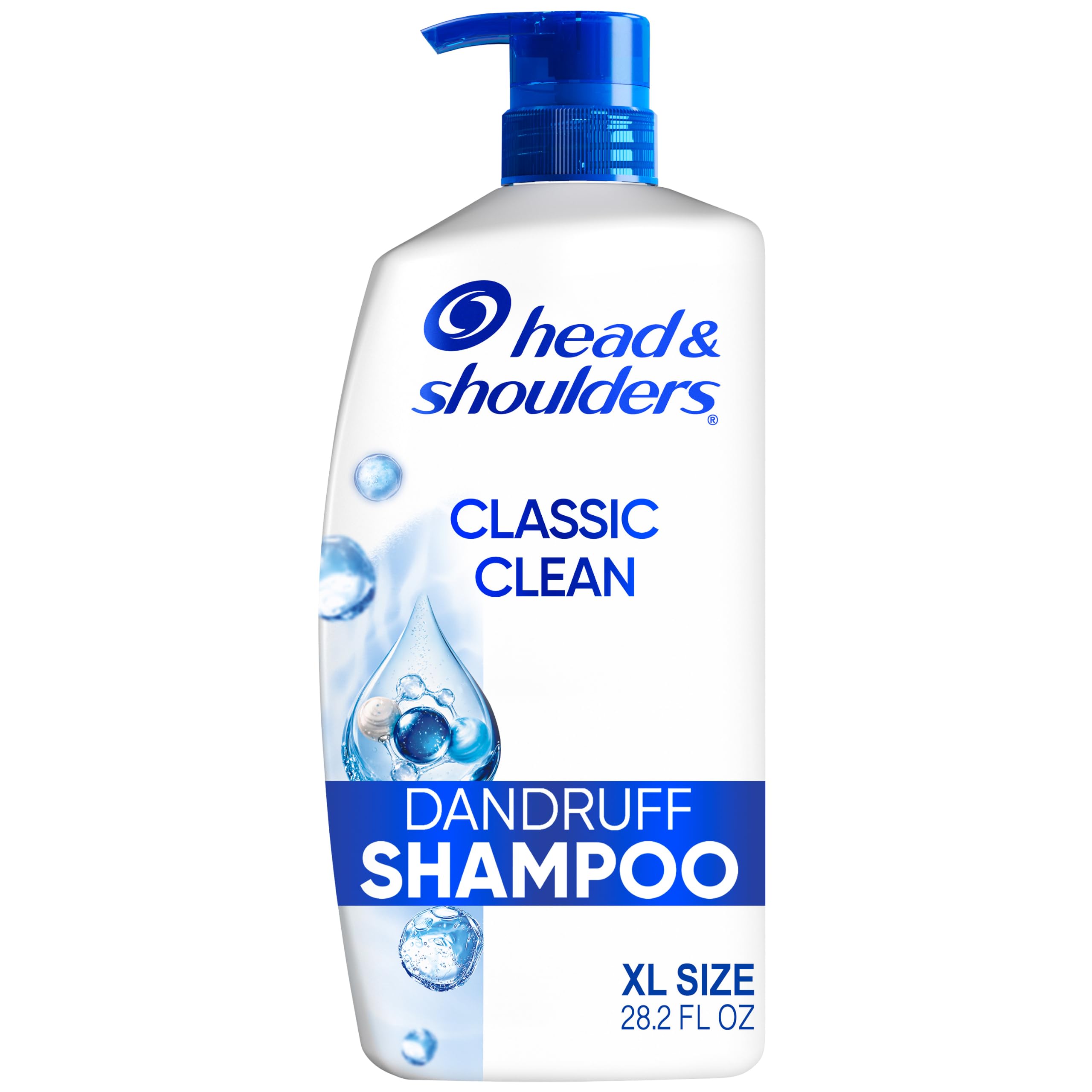 Head & Shoulders front bottle view showing brand and clean benefits