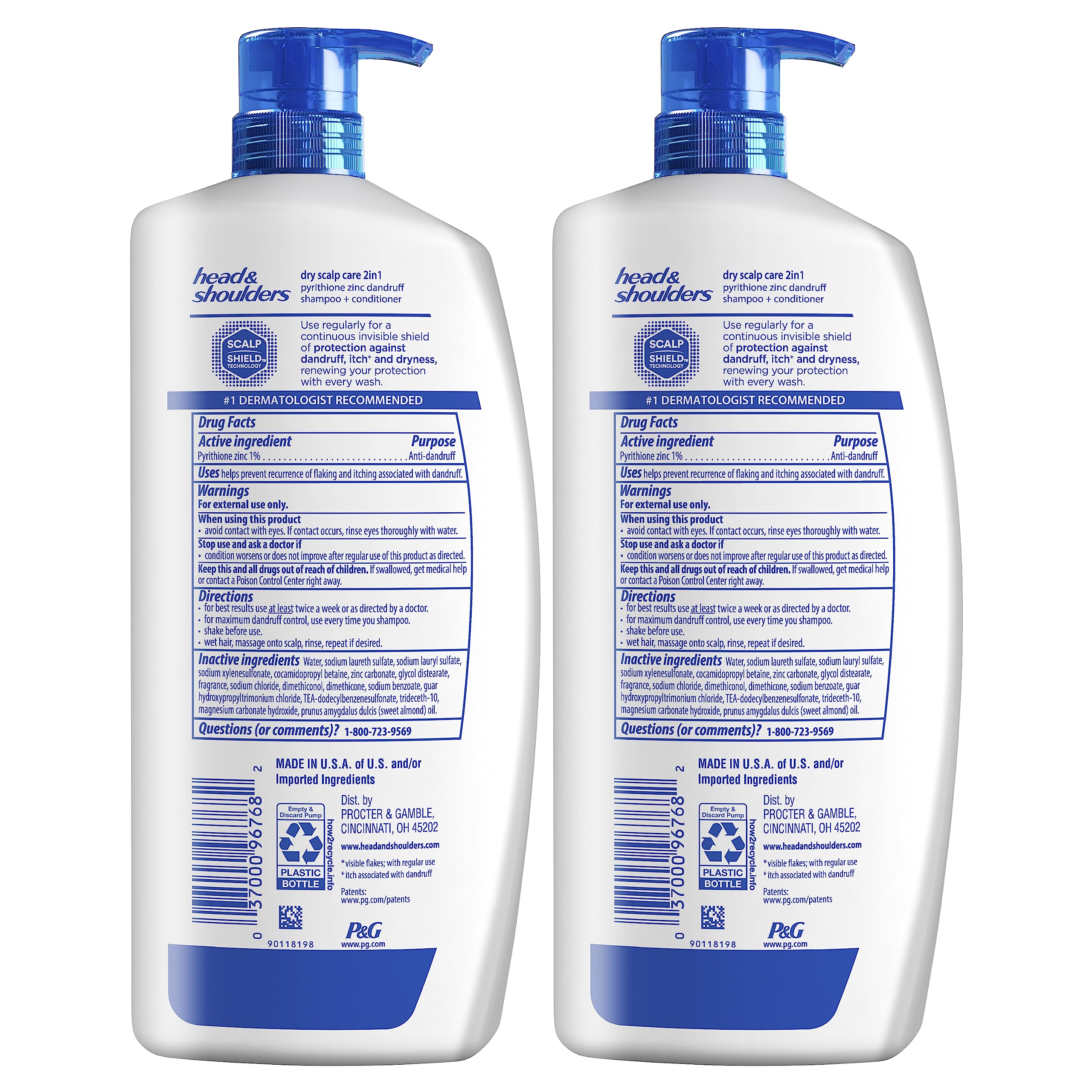 Lifestyle image of person styling hair after wash with Head & Shoulders verifying refreshed scalp feel