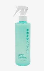 Head Kandy Third Wheel spray bottle with even mist for heat protection.
