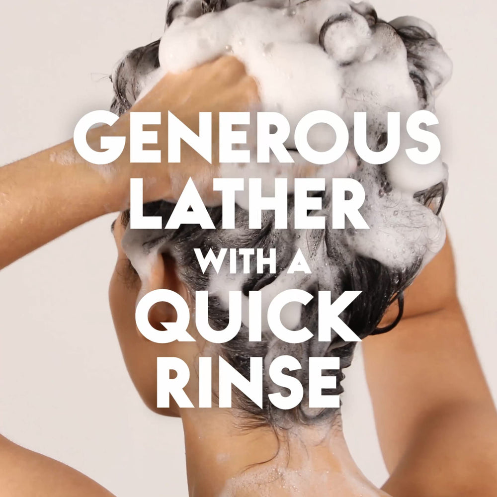 Head & Shoulders twin-pack on sink showcases easy daily routine.
