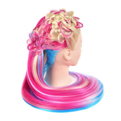 Table clamp stand included with Headdoll mannequin head for hands-free setup.