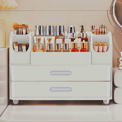 Heaime makeup organizer brush holder keeps brushes neat and ready for daily routines.