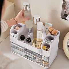 Heaime makeup organizer brush holder keeps brushes organized