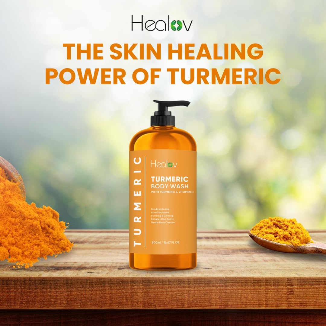 Healov Curcuma Espuma Densa: experiencia suave e hidratante durante la ducha