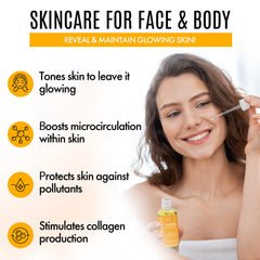 Healov turmeric skin cleanser with aloe cleanses and refreshes the skin