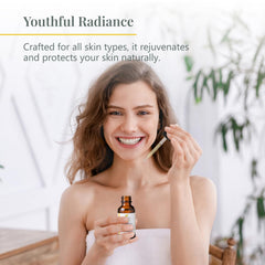 Health Priority Naturals Vitamin E Oil ingredients with jojoba and avocado for moisture.