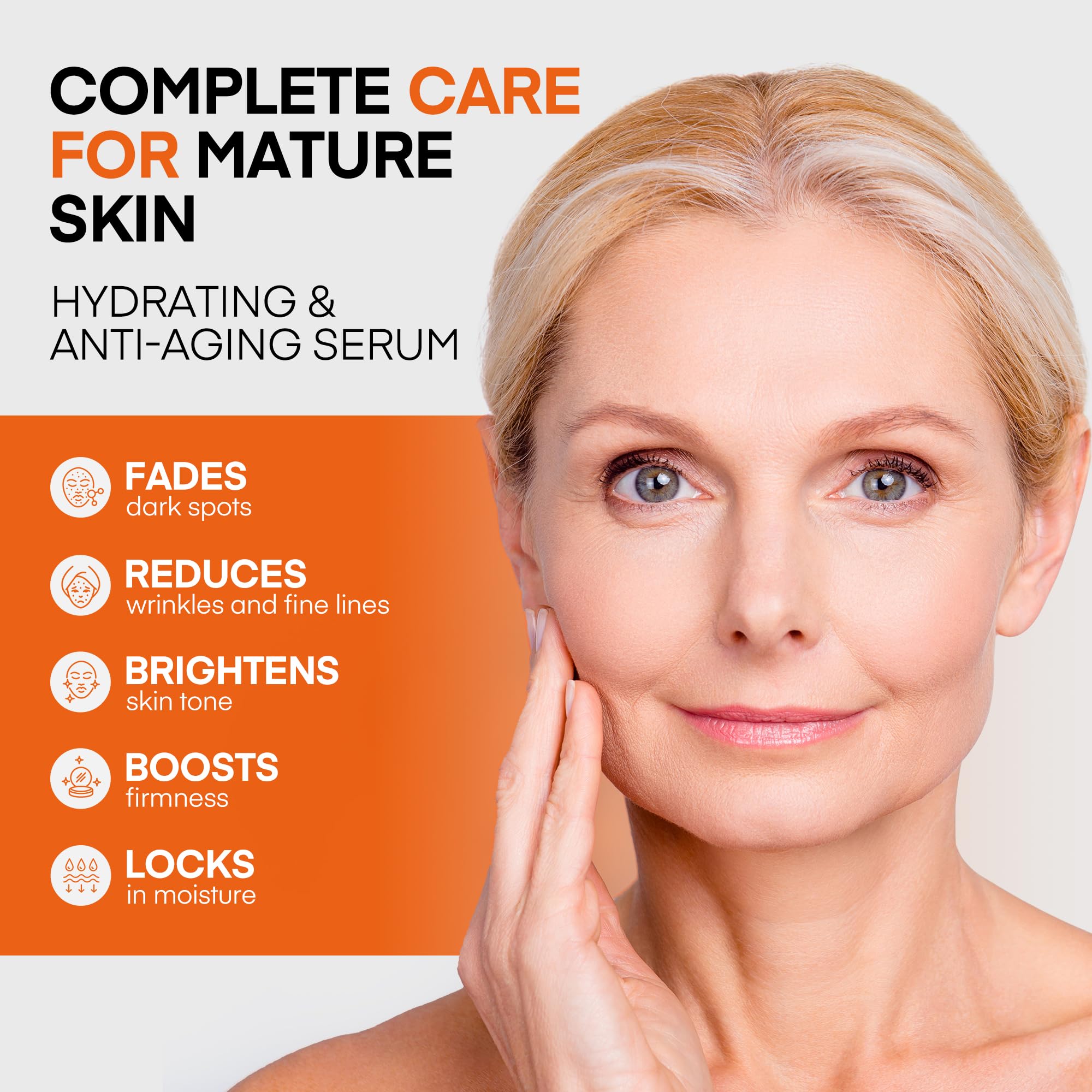 HealthyDerm serum 70 pump highlights easy application for quick, nourishing skincare.