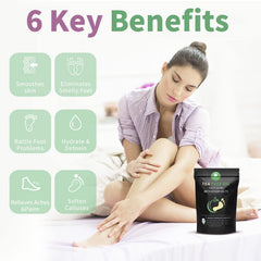 HEAMAVIN Tea Tree Oil Foot Soak tub captures a pampering at-home spa moment.