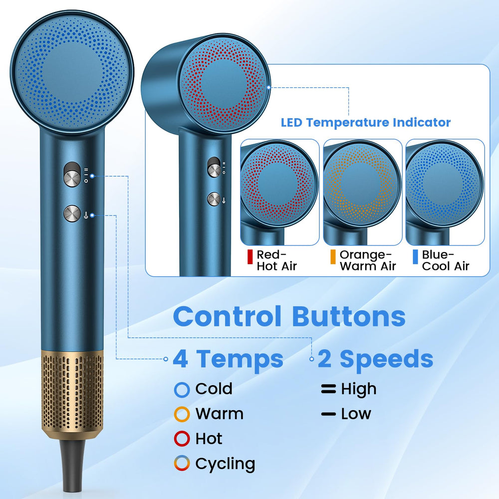 HEARBOBO ionic-technology with 500M negative ions for smoother results.