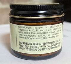 Hearth and Homestead grass-fed cow tallow rendering highlights regenerative sourcing.