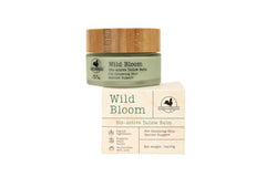 Hearth and Homestead Wild Bloom Tallow Balm blue tansy jar provides deep, hydrating nourishment.