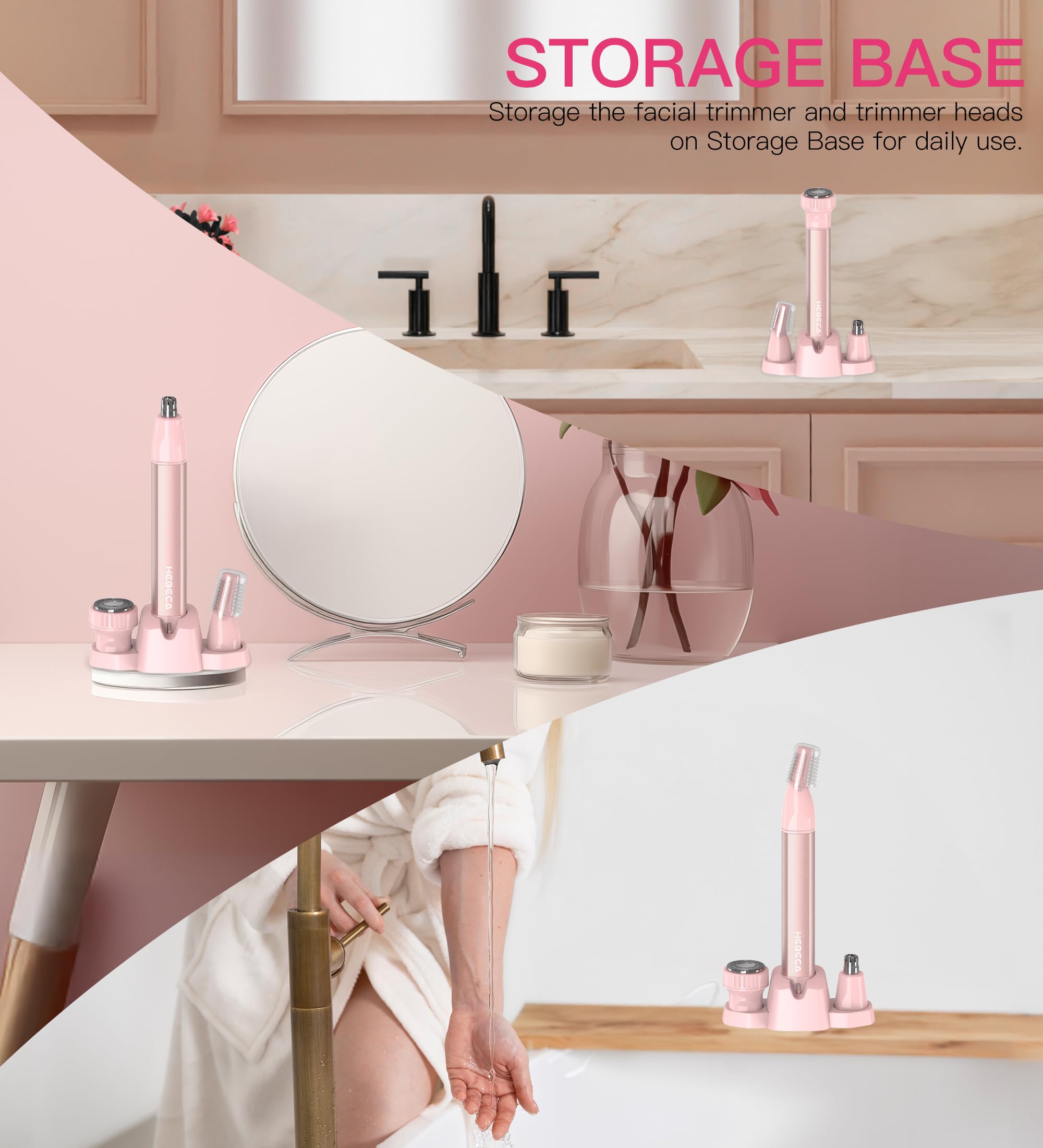 HEBECA compact portable design ideal for daily use and travel.
