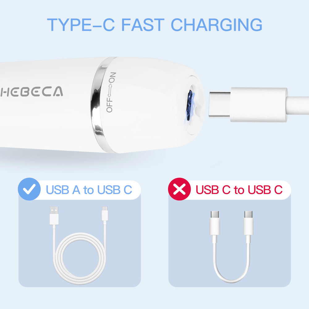 HEBECA detachable blade for simple cleaning and maintenance