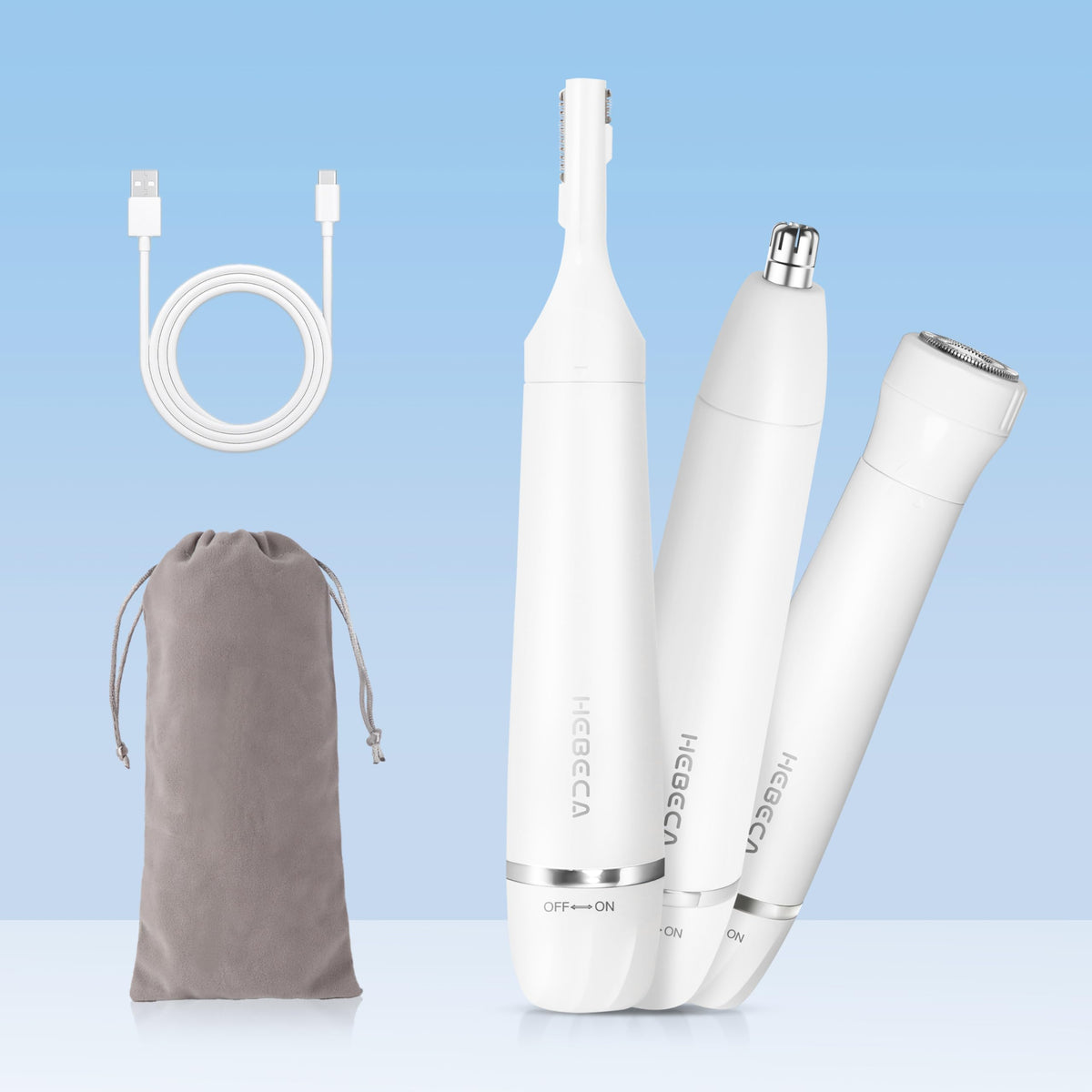 HEBECA ear nose trimmer nose head trims nose hairs smoothly
