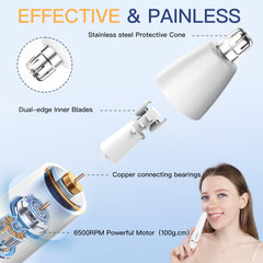 HEBECA eyebrow-trimmer detail blade for precise brow definition