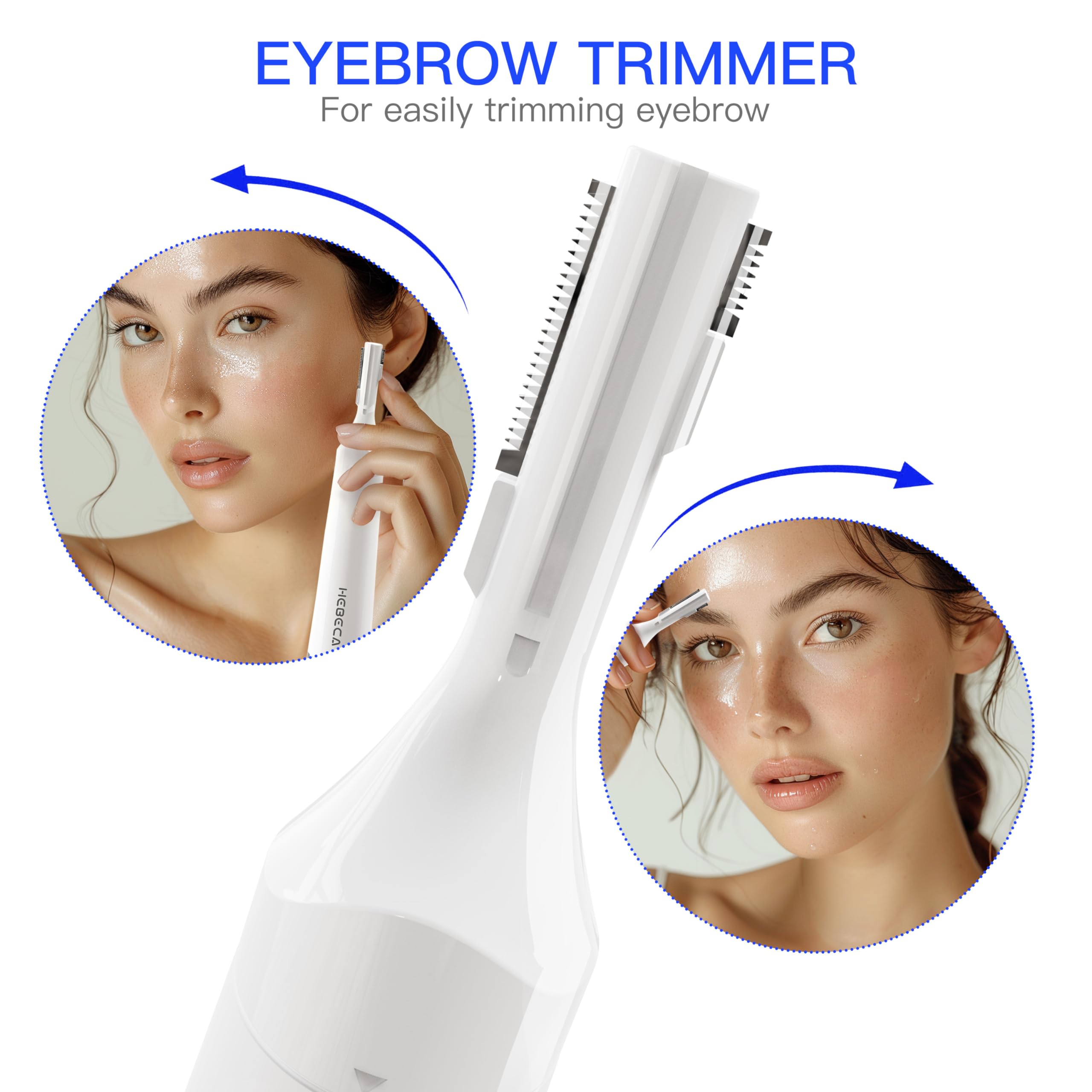 HEBECA eyebrow-trimmer full-size blade for shaping and bold brows