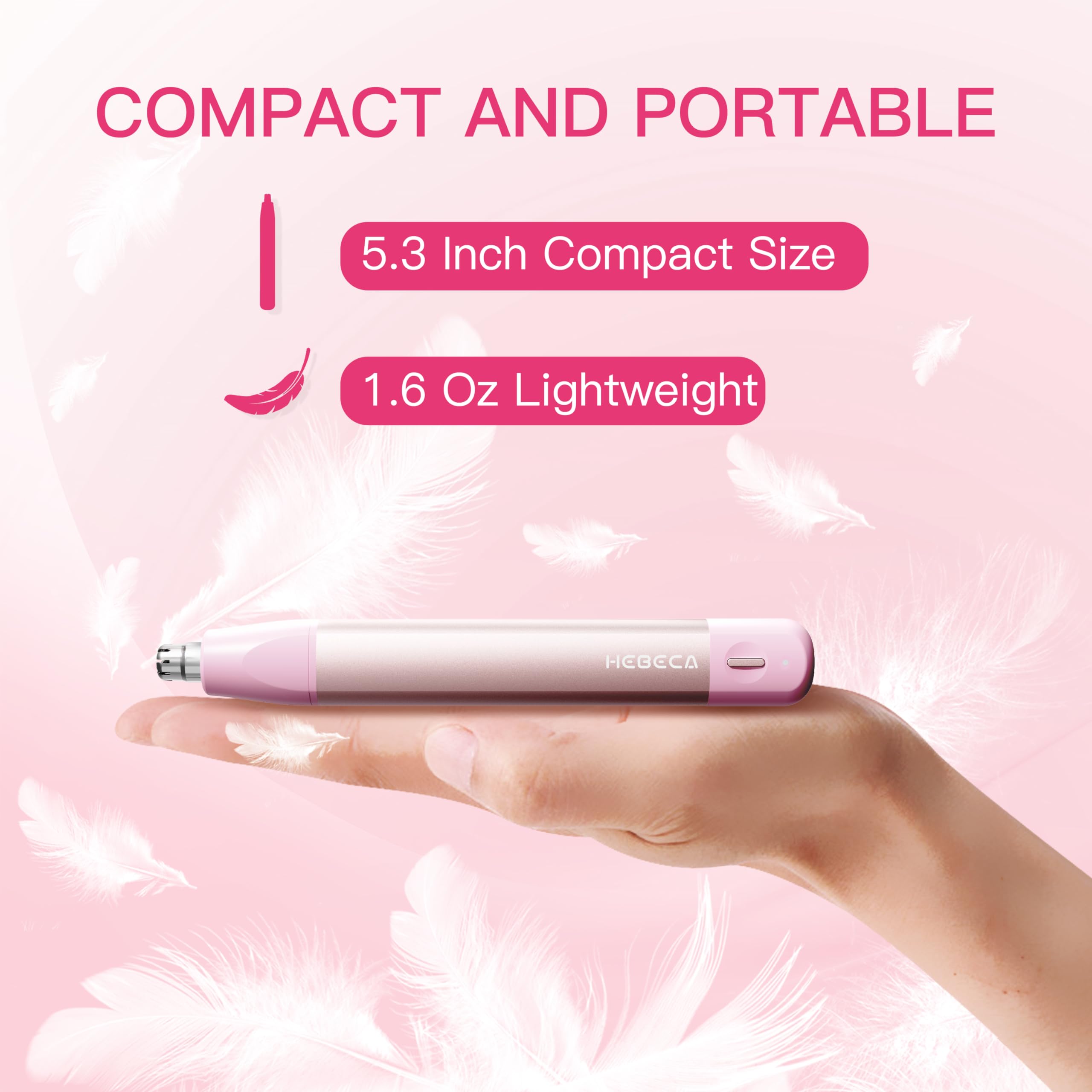 HEBECA-eyebrow-trimmer-head precise brow shaping for neat, defined arches.