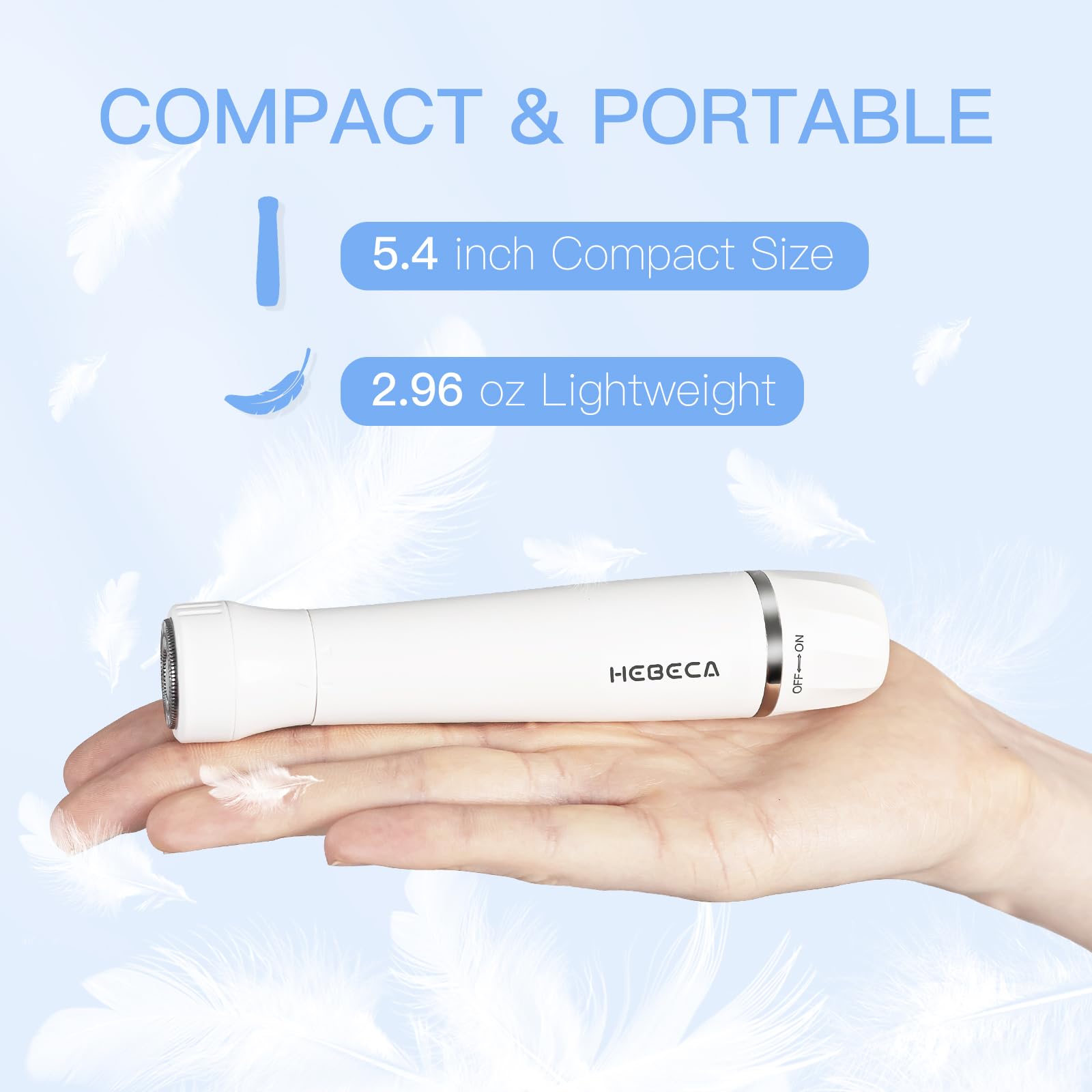 HEBECA FT3001 IPX6 waterproof design for easy cleaning and rinsing.
