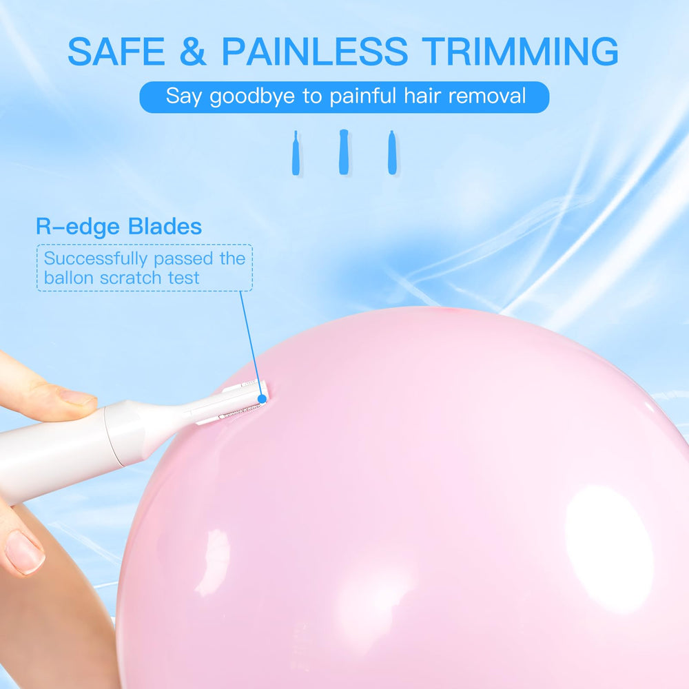 HEBECA rechargeable battery indicator shows power level during grooming