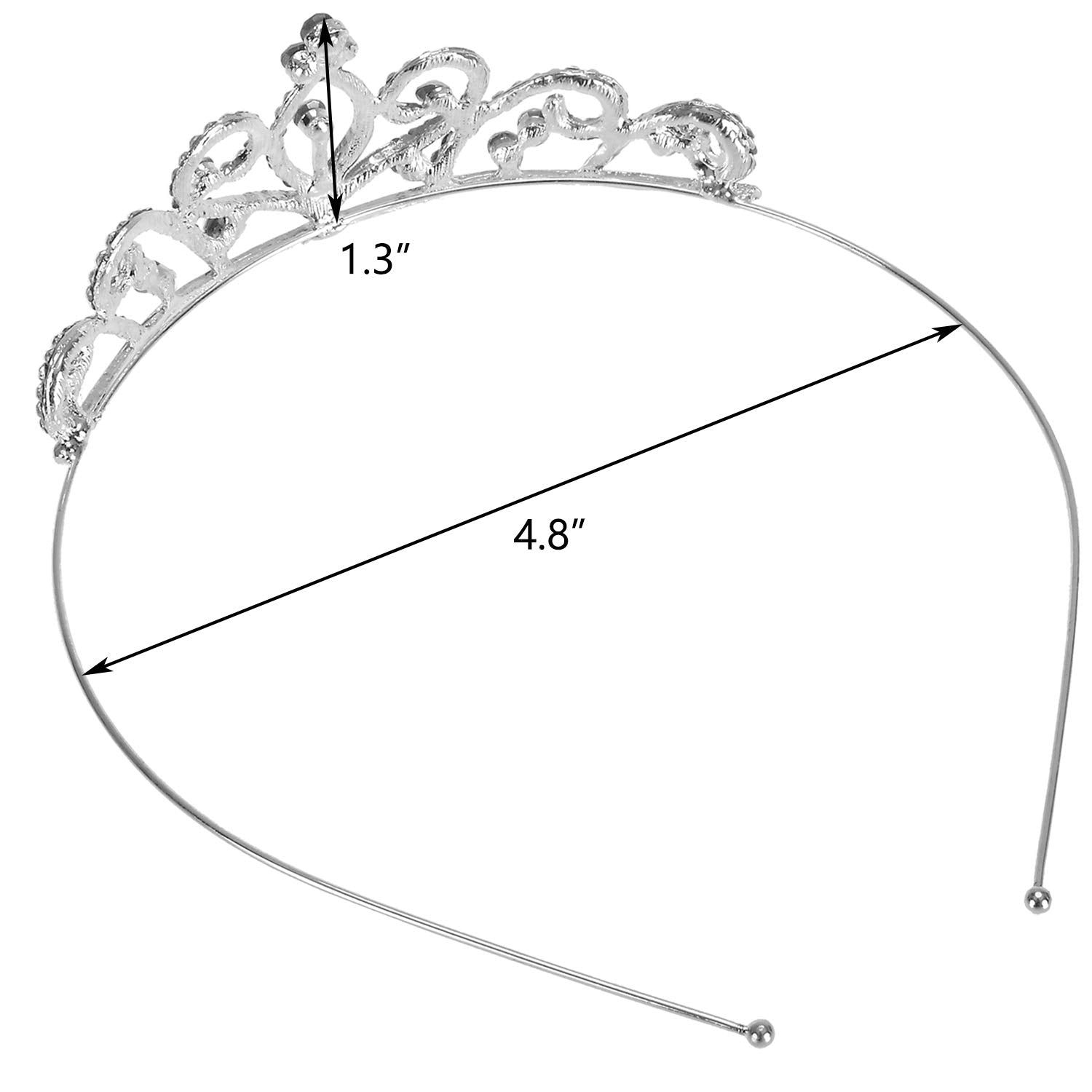 Hedume birthday party hair accessory adds charm and elegance.