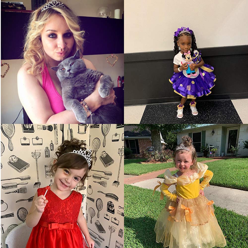 Hedume girls and women tiara set for festive events.