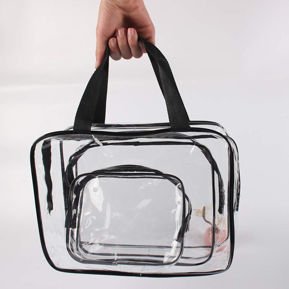 Hedume travel kit in luggage illustrating TSA-friendly organization