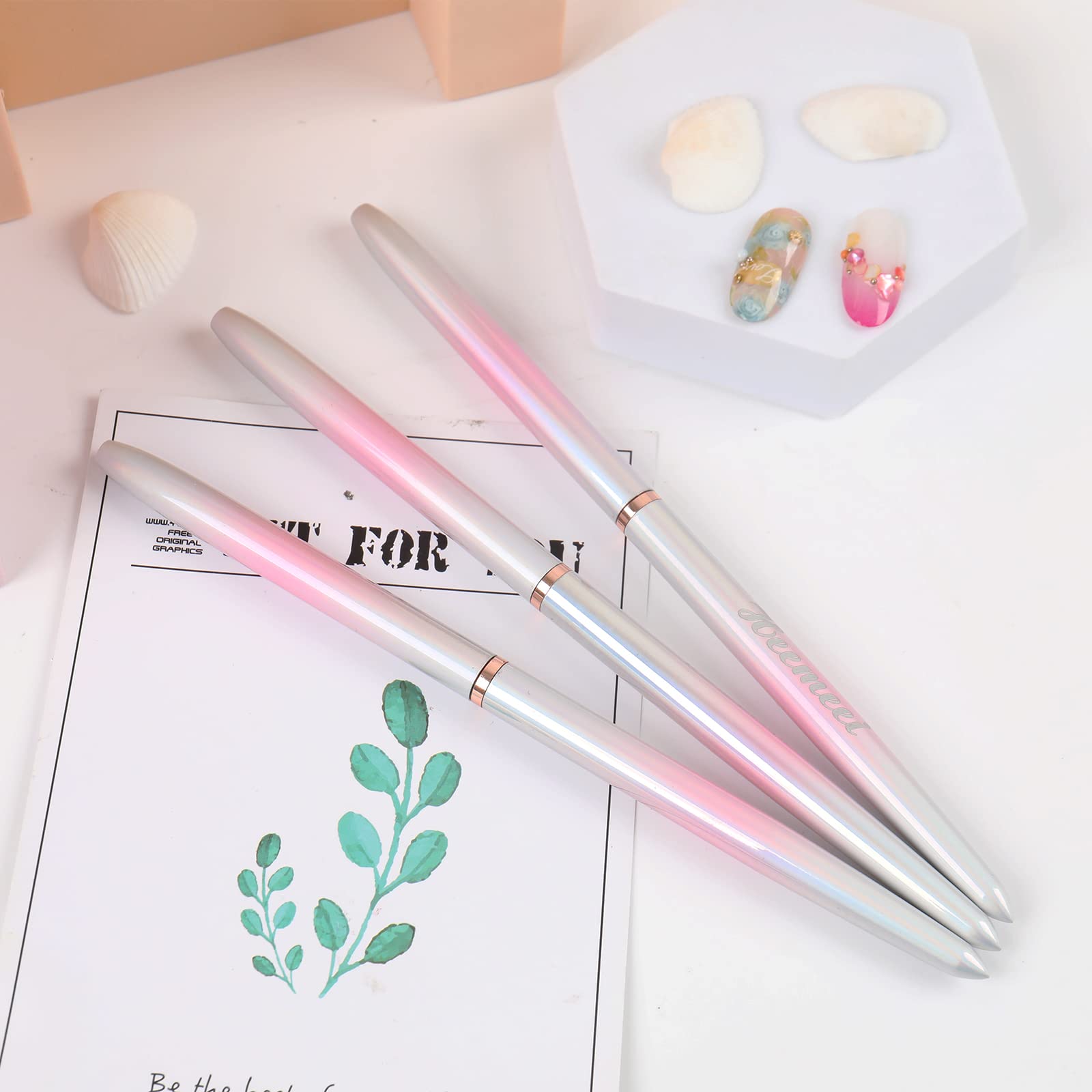 heemeei acrylic nail brush cleaning care tips to protect bristles