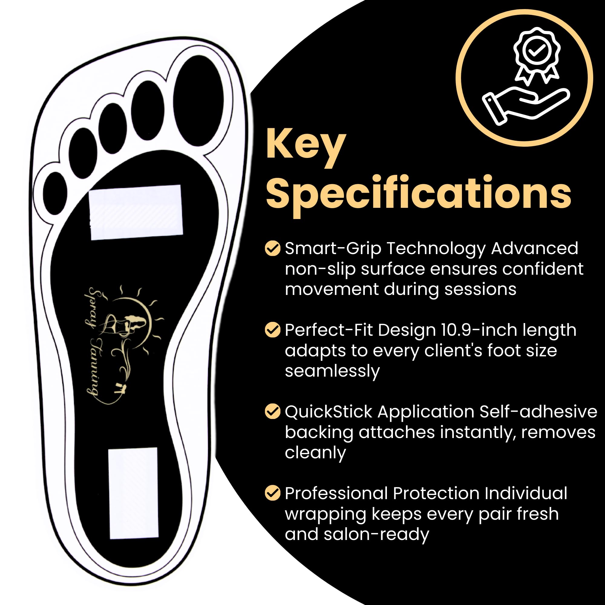 HeeStar feet pads individually wrapped emphasizing hygienic single-use convenience.