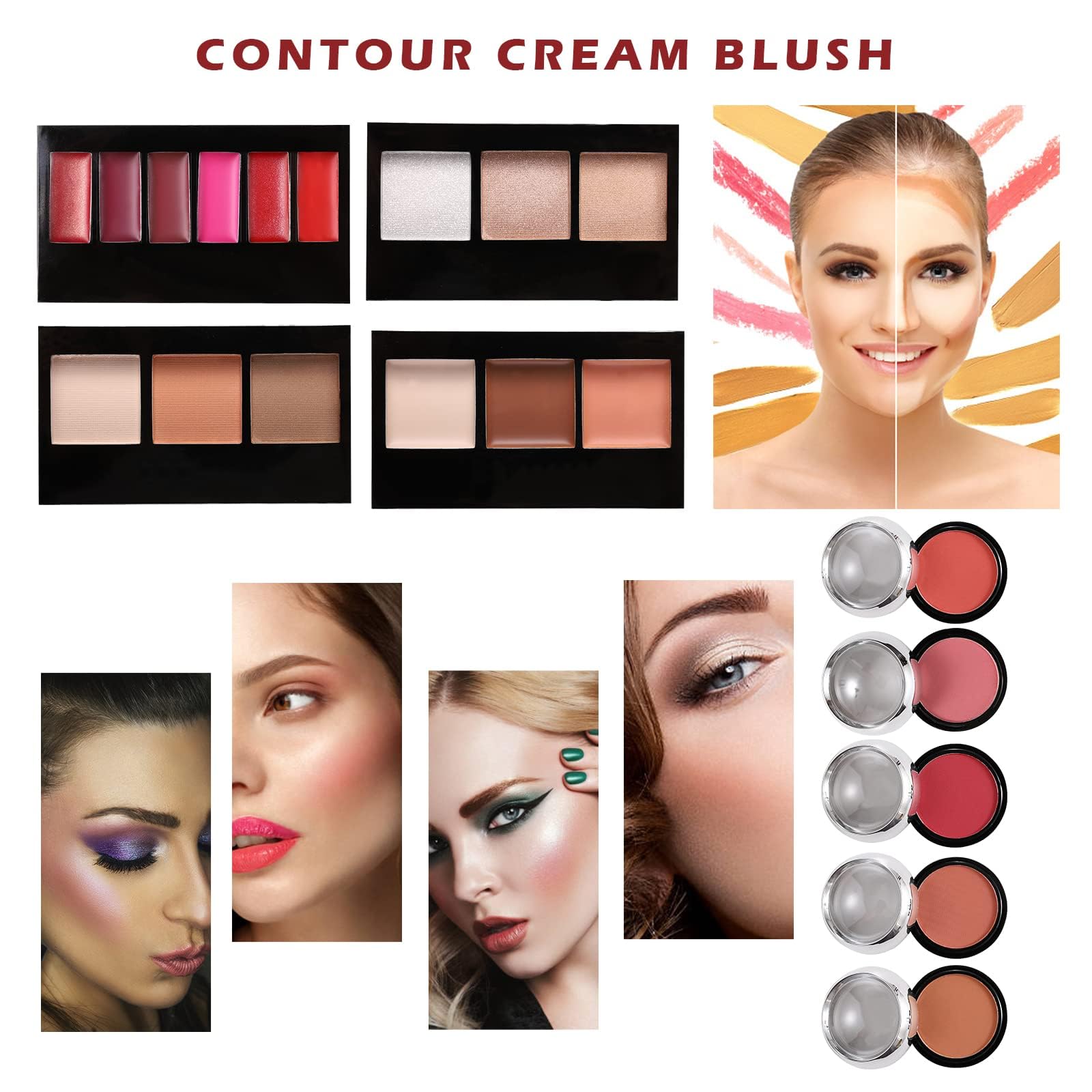 Hegafoo 106pcs lipgloss adds shine and moisture.