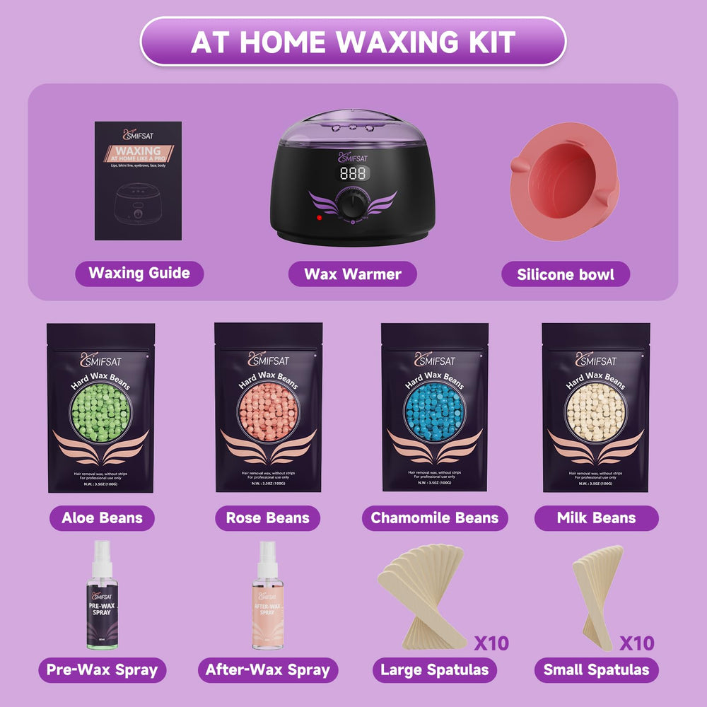 Hehasi home-salon-scene shows professional-like setup for convenient waxing