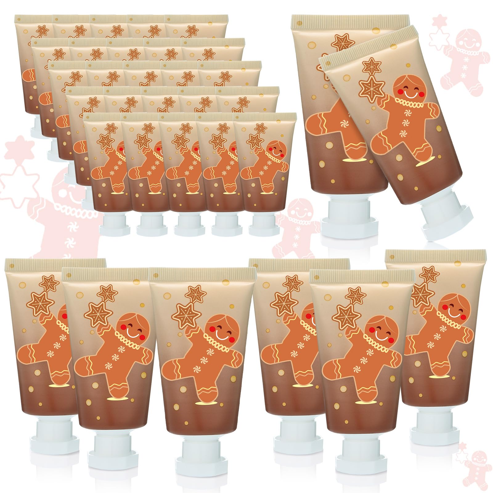 Heigble Christmas Hand Cream Set packaging shows 30 gift-ready tubes for holiday gifting.