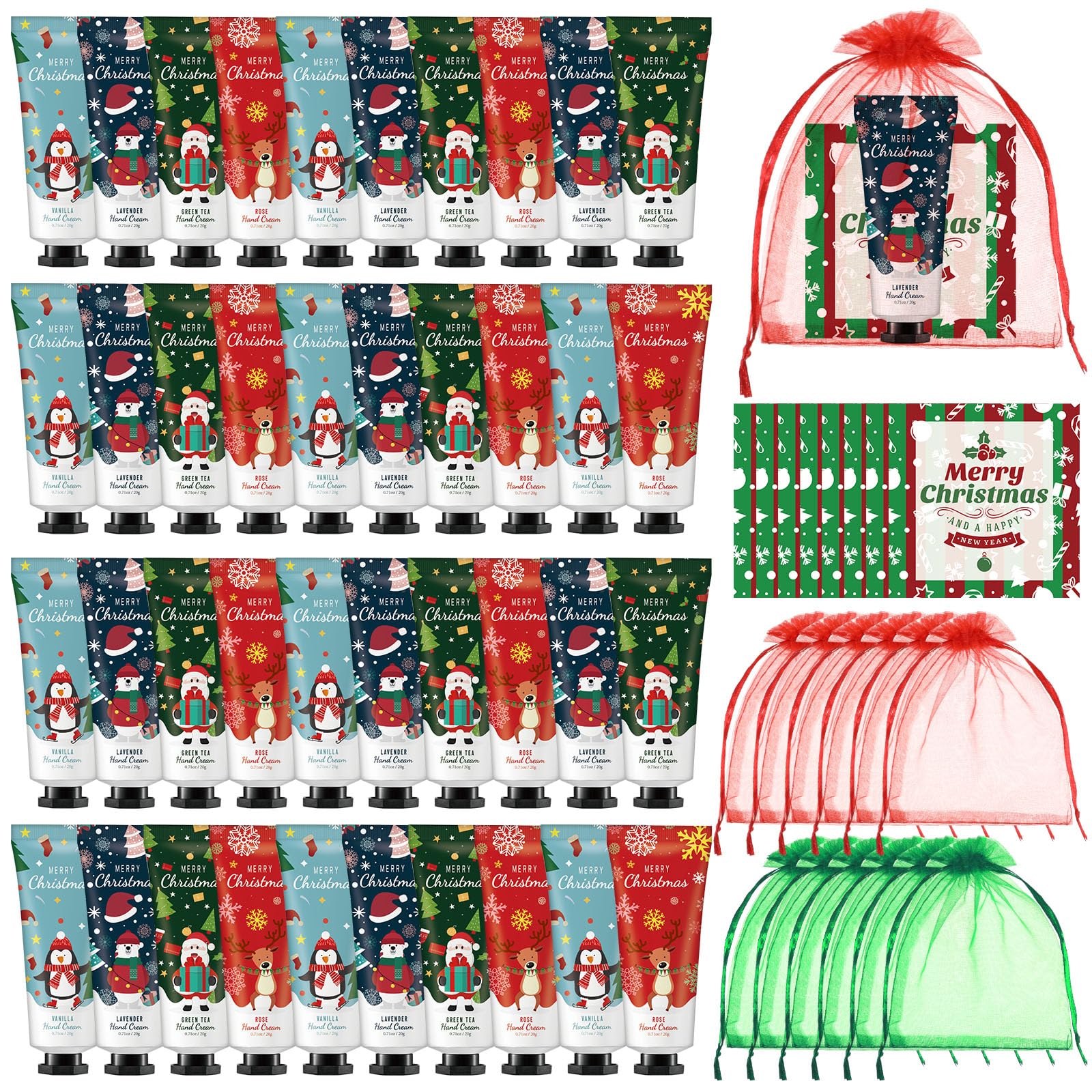 Heigble Christmas Hand Cream Set packaging showcases festive gift-ready presentation