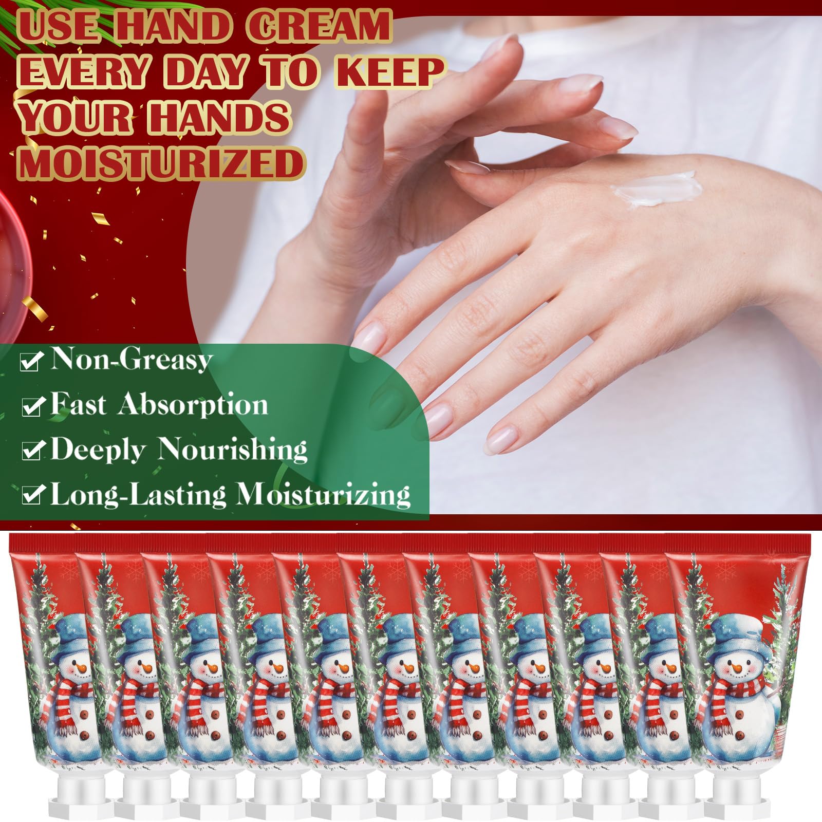 Heigble hand care scene on desk, gentle hydration for office dryness.